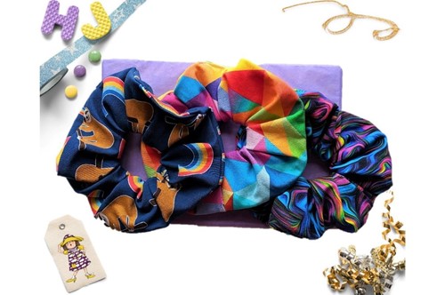 Order Scrunchies to be custom made on this page 